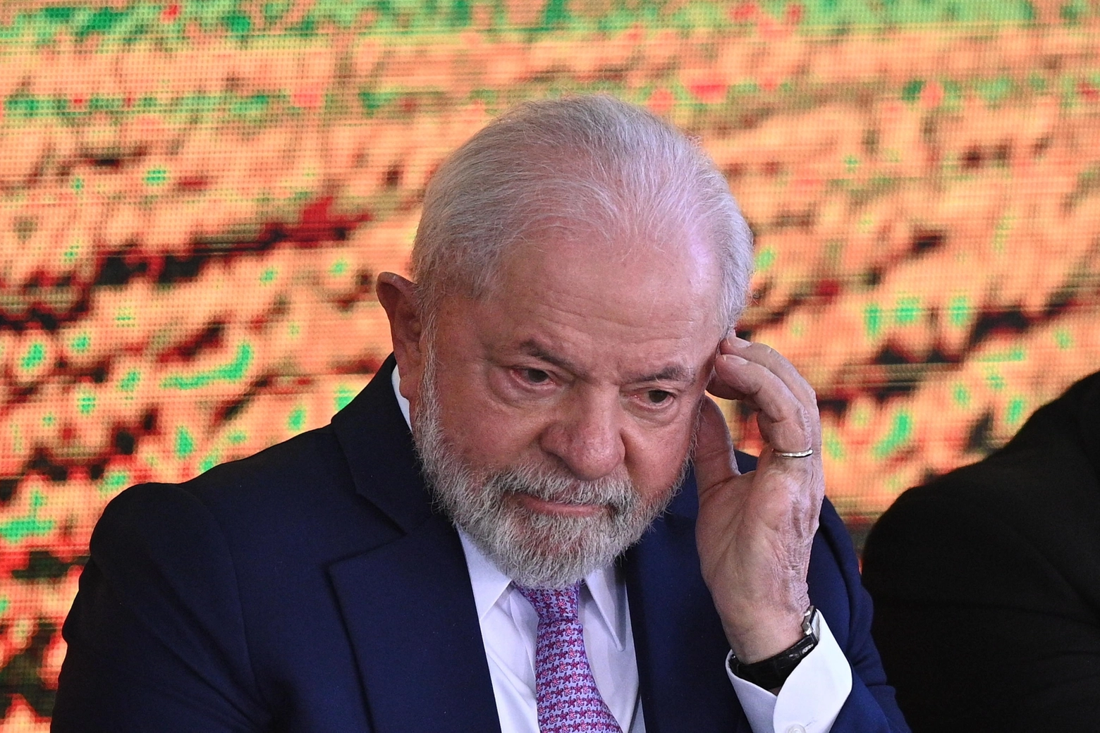 Il presidente del Brasile Luiz Inacio Lula da Silva, 77 anni