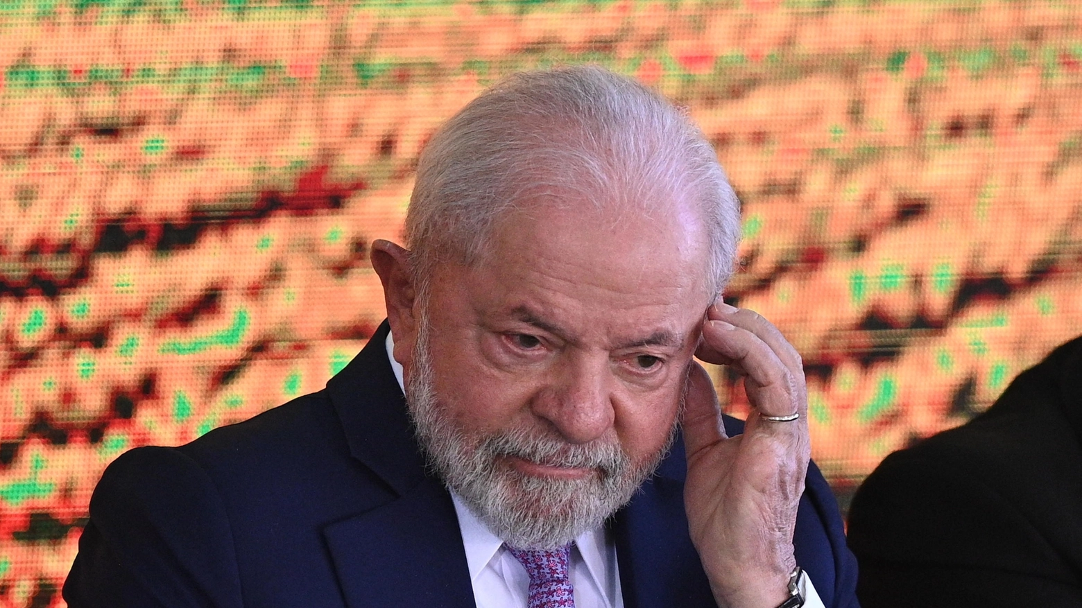 Il presidente del Brasile Luiz Inacio Lula da Silva, 77 anni